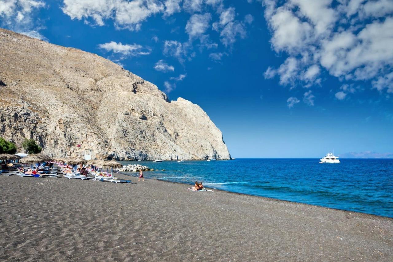 Santorini Seaside Retreat - Flora'S Summer Escape Perissa  Ngoại thất bức ảnh